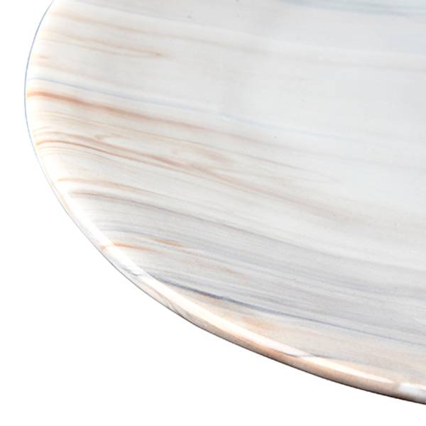 Bilde av AMELIA - TALLERKEN MARBLED 21 CM