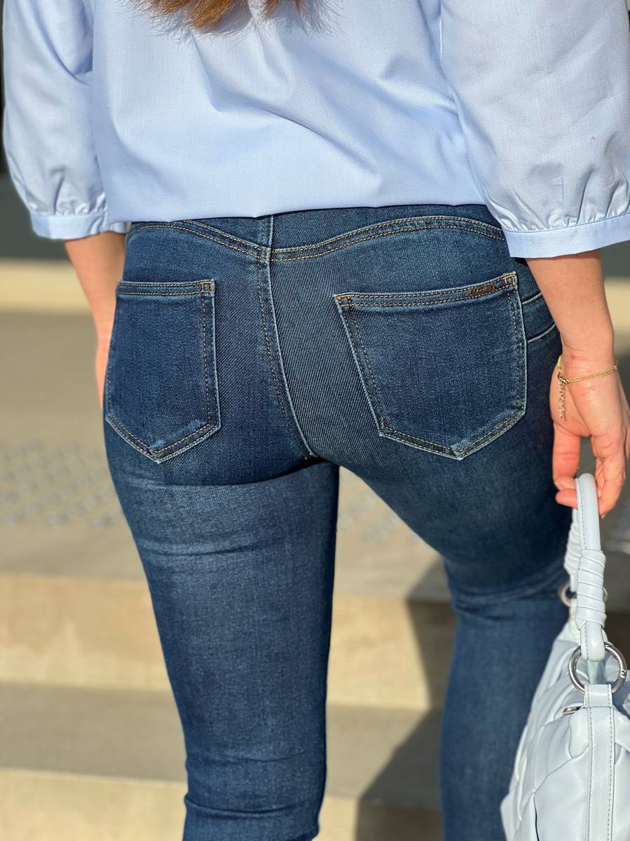 TOXIK JEANS M/ZIP - MELLOMBL
